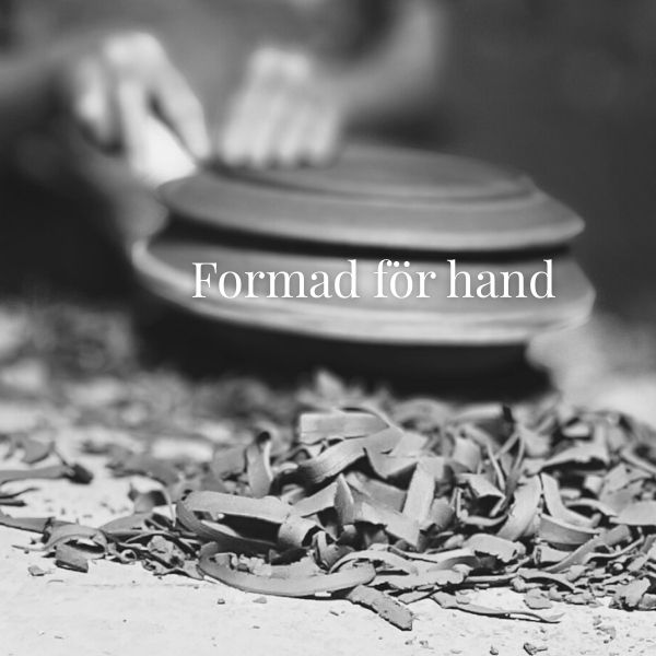 Formad för hand - keramik från Marocko