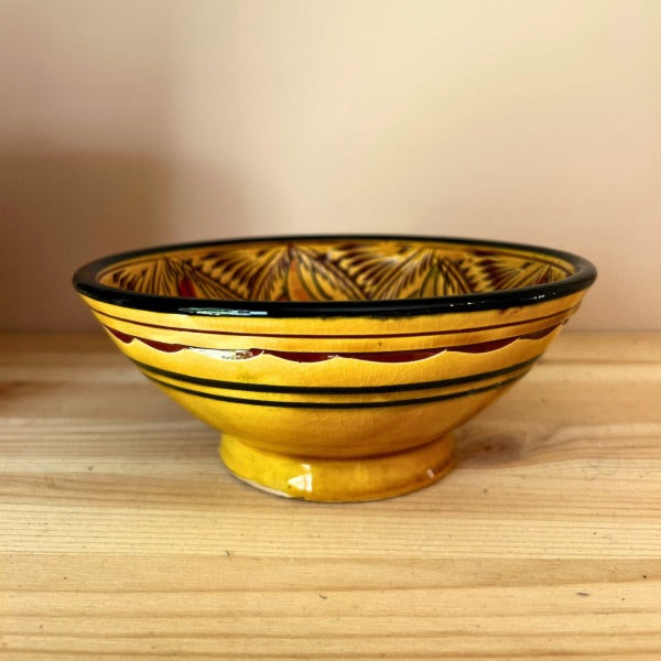 Handgjord marockansk skål – 17 cm