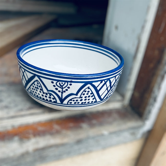 Marockansk skål traditionellt mönster