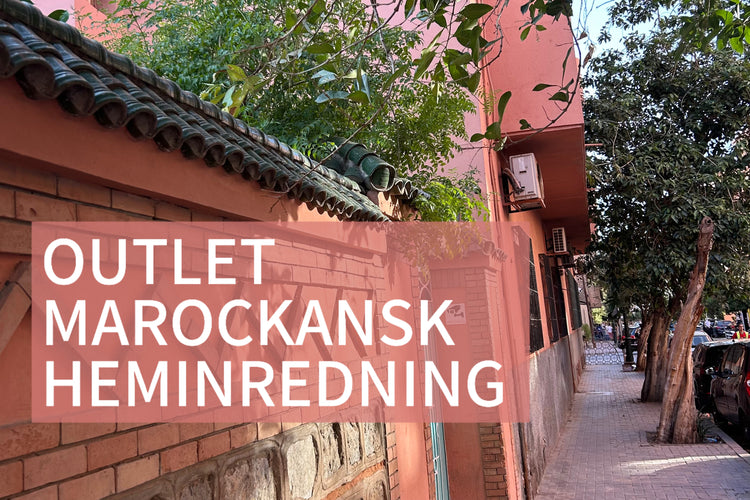 Outlet marockansk heminredning 