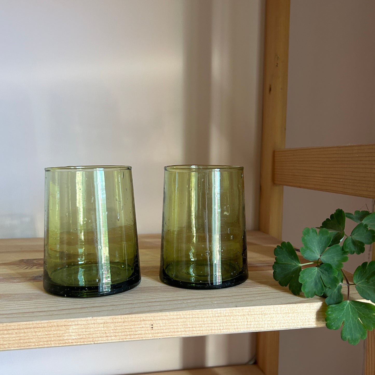 Handblåsta glas