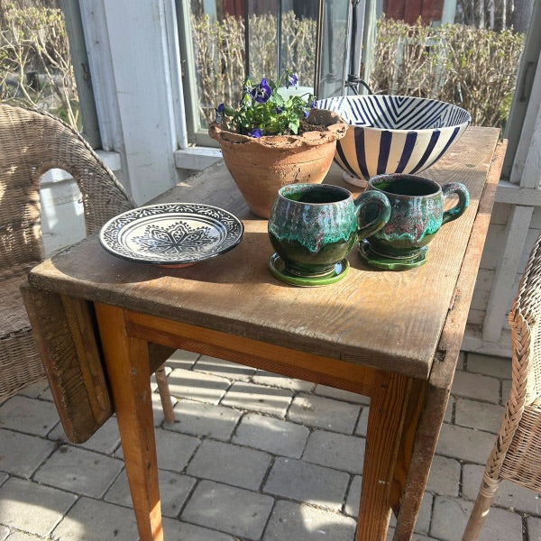 Koppunderlägg oliv - marockansk keramik 
