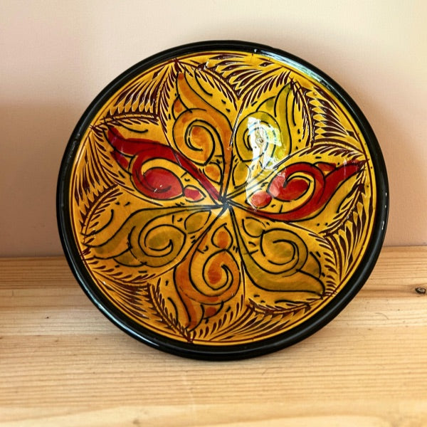 Handgjord marockansk skål – 17 cm