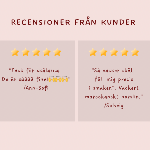 Recension från kunder - Soldalen butik 