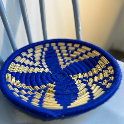brödkorg i blå från Marrakesh