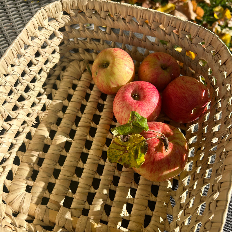 marockansk flätad korg